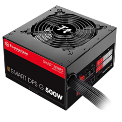 Thermaltake Smart DPS G - Fuente de alimentación 500 W, Color Negro características