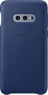 Samsung Leather Cover, funda oficial para Samsung Galaxy 10e, color blanco