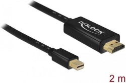83699 adaptador de cable de vídeo 2 m Mini DisplayPort HDMI Negro características