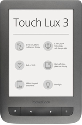 PocketBook Touch Lux 3 gris características
