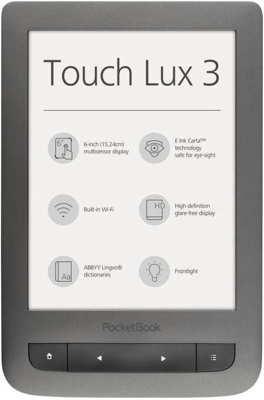 PocketBook Touch Lux 3 gris