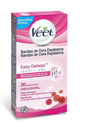 Bandas Cera Depilatorias Fría Pieles Sensibles Veet 1Ud en oferta
