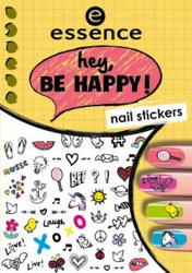 Hey, Be Happy! Stickers Para Uñas características