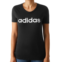 Adidas - Camiseta De Mujer Linear Slim precio