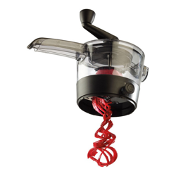 Gefu - Rallador De Verduras En Espiral Spiralfix Negro en oferta