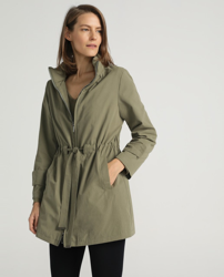 Compra Woman El Corte Inglés - Parka Ligera De Mujer Con Cinturón Y Capucha  al mejor precio - Shoptize