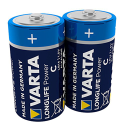 Varta - Blister Pilas Alcalinas BLx2 LR14 C Longlife Power en oferta