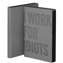 Nuuna - Cuaderno L I Work For Idiots precio