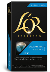L'OR ESPRESSO - Estuche 10 Cápsulas Café Decaffeinato Intensidad 6 Compatible Con Máquinas Nespresso Compatibles Con Máquinas Nespresso precio