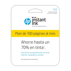 HP - Tarjeta Para Plan De Impresión Instant Ink De 100 Páginas precio