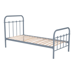 Mini Home - El Corte Inglés - Cama Individual De Metal Coraline Gris características