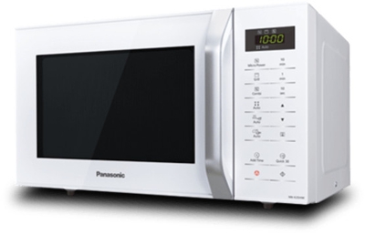 Panasonic - Microondas NN-K35HWMEBG Con Capacidad De 23 Litros Y Grill Blanco