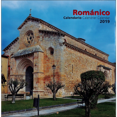Calendario de pared 2019 románico