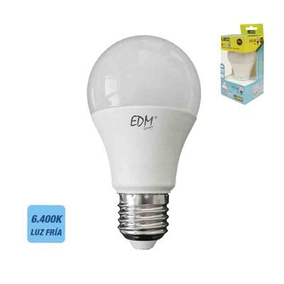 Bombilla LED estándar 7W EDM FRIA 6400K