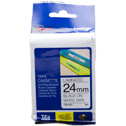 Brother Cinta Rotuladora Blanco / Negro características