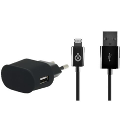 Adaptador USB de hogar y cable Lightning Bigben Interactive BC269175 negro características