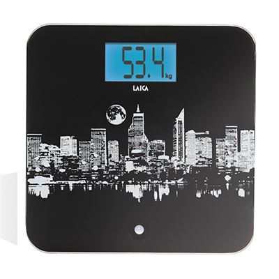 Báscula de baño Laica PS1059 City skyline -Sensor de movimiento