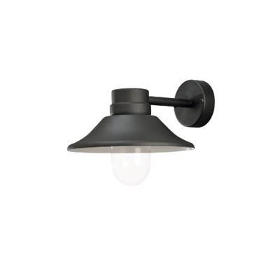 Aplique para exterior Vega negro LED