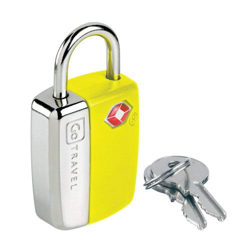 Candado para Equipaje Gotravel Secure Lock TSA 5 cm Amarillo en oferta