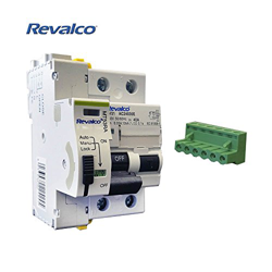 Int. diferencial 2p 40a 30ma ac c/ reconexion automatica con 3 tiempos de rearme 10/60/300 segundos características