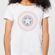 Marvel Captain America Oriental Shield Women's T-Shirt - White - XL - Blanco características