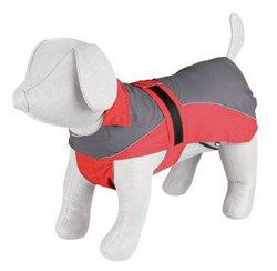 Trixie Impermeable para perros Lorient rojo y gris características