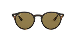 Ray-Ban RB2180 710/73 49-21 Plastic Round Sunglasses Tortoise Brown Lens en oferta