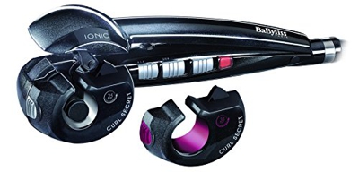 BaByliss Curl Secret 2 C1300E Rizador de pelo automático con 2 cabezales, 100% automático, doble calentador cerámico, consigue rizos, bucles y todo ti
