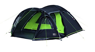 High Peak Uni Mesos 4 Tienda, Color Gris Oscuro/Verde, L
