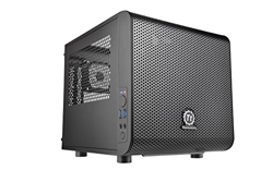 Ver Thermaltake Core V1 SPCC Mini ITX Cube Computer Chassis - Black y sus características Thermaltake Core V1 SPCC Mini ITX Cube Computer Chassis - Black en oferta