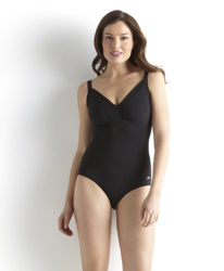 Speedo - Traje de baño para mujer, color negro, 40 precio