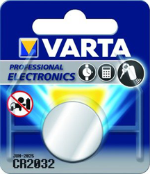 Pile/battery bouton Varta 3V Lithium CR2032/CR2025/CR2016 EXP 2027 características