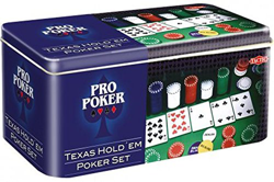 Pro Poker Texas Hold'em Set in Tin - Brand New & Sealed precio