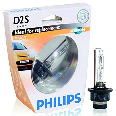 Philips Vision Bombilla para faros delanteros de coche de xenón 85122VIC1 - bombilla para coches (35W, Xenon, High beam, Low beam)