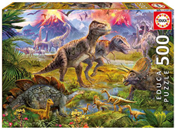 Educa Borrás Encuentro de dinosaurios (500 piezas) precio