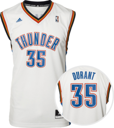 Adidas Oklahoma City Thunder Jersey en oferta