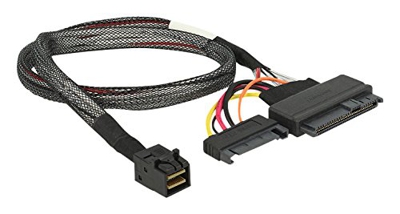 84819 tarjeta y adaptador de interfaz U.2,SATA Interno, Cable