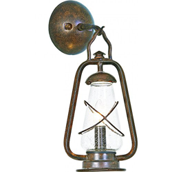 lámpara pared ext. Miners estilo farolillo características