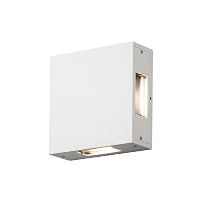 Aplique LED para exterior Cremona ajustable blanco