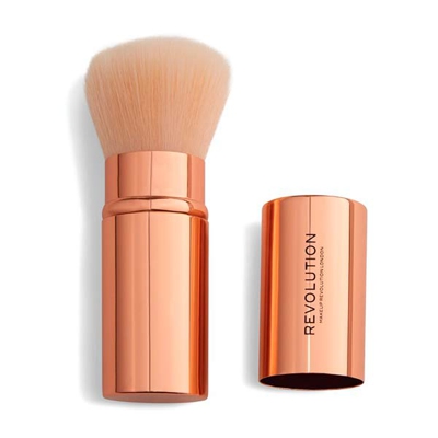 Rose Gold Retractable Kabuki Brush
