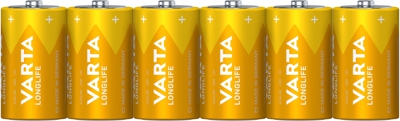 Longlife Extra D, 6x Single-use battery Alcalino, Batería