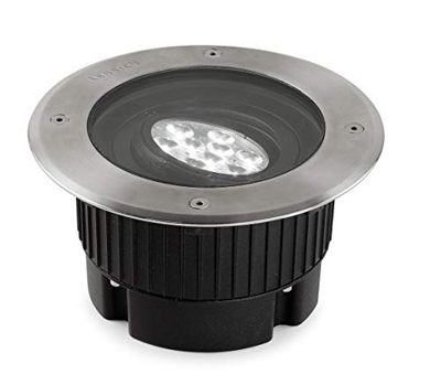 Foco de suelo LED empotrado de 9 W Gea