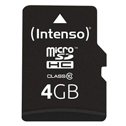 Intenso microSDHC 4GB Clase 10 (3413450) características