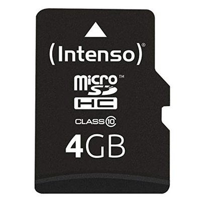 Intenso microSDHC 4GB Clase 10 (3413450)