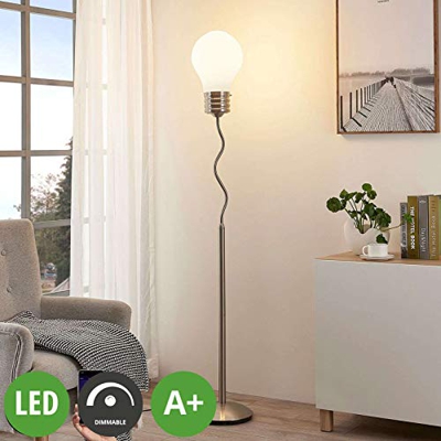 Lindby Smart lámpara de pie LED RGB Mena