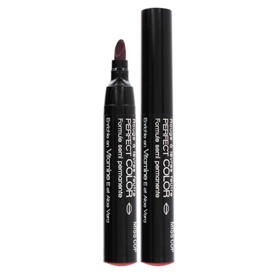 Labial Semipermanente Feutre Perfect Color 40 Passion #9D0010