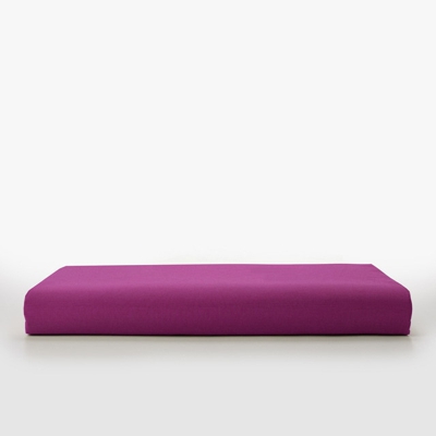 El Corte Inglés - Sábana Bajera Ajustable Basicpolycotton Violeta Cama 150 cm