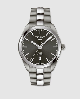 Tissot - Reloj De Hombre T1014104406100 De Titanio Antracita