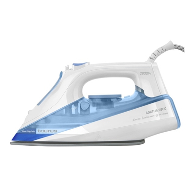 Taurus - Plancha De Vapor Agatha 2800 Con Suela De Cerámica Azul