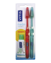 Vitis - Pack Cepillo Dental Medio en oferta